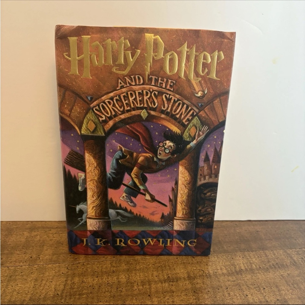 Harry Potter and the Sorcerer's Stone J.K. Rowling First American Edition 1998